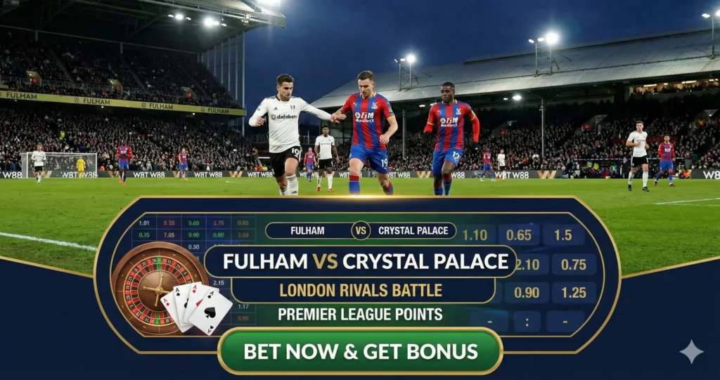 Fulham vs Crystal Palace: London Rivals Battle for Premier League Points
