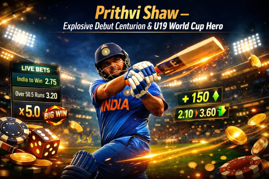Prithvi Shaw: Explosive Debut Centurion and U19 World Cup Hero
