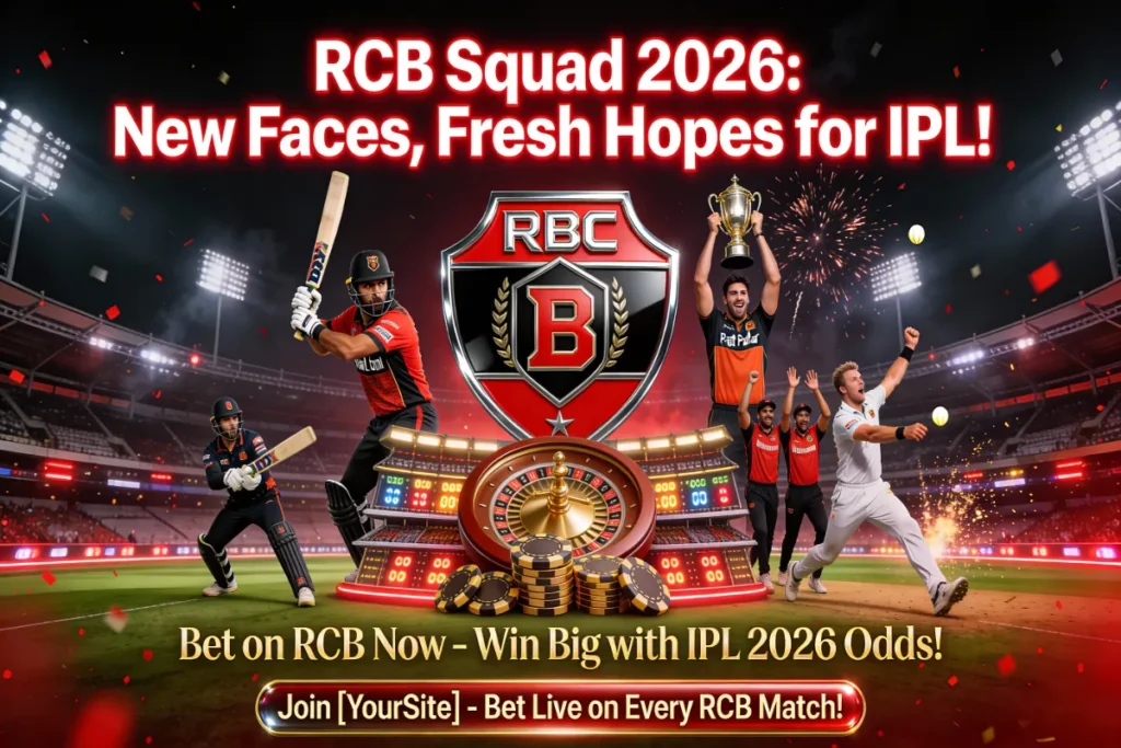RCB Squad 2026: New Faces, Fresh Hopes for the IPL Season