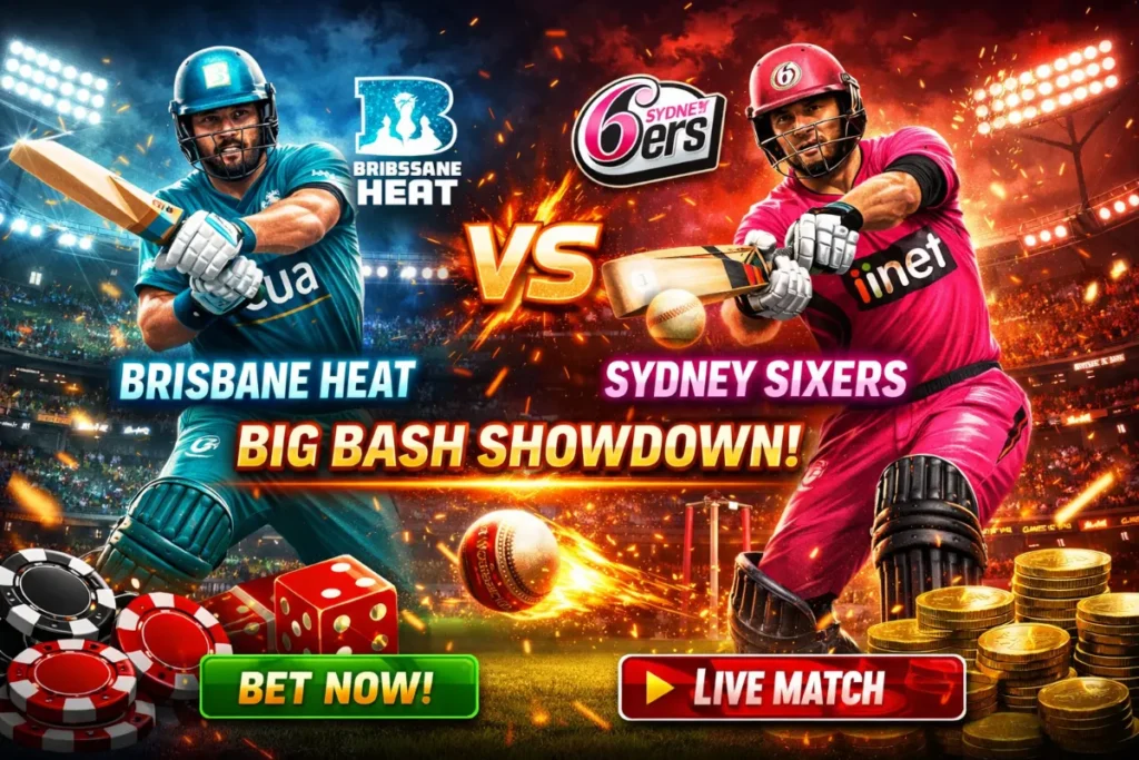 Brisbane Heat Clash with Sydney Sixers in Thrilling Big Bash Battle