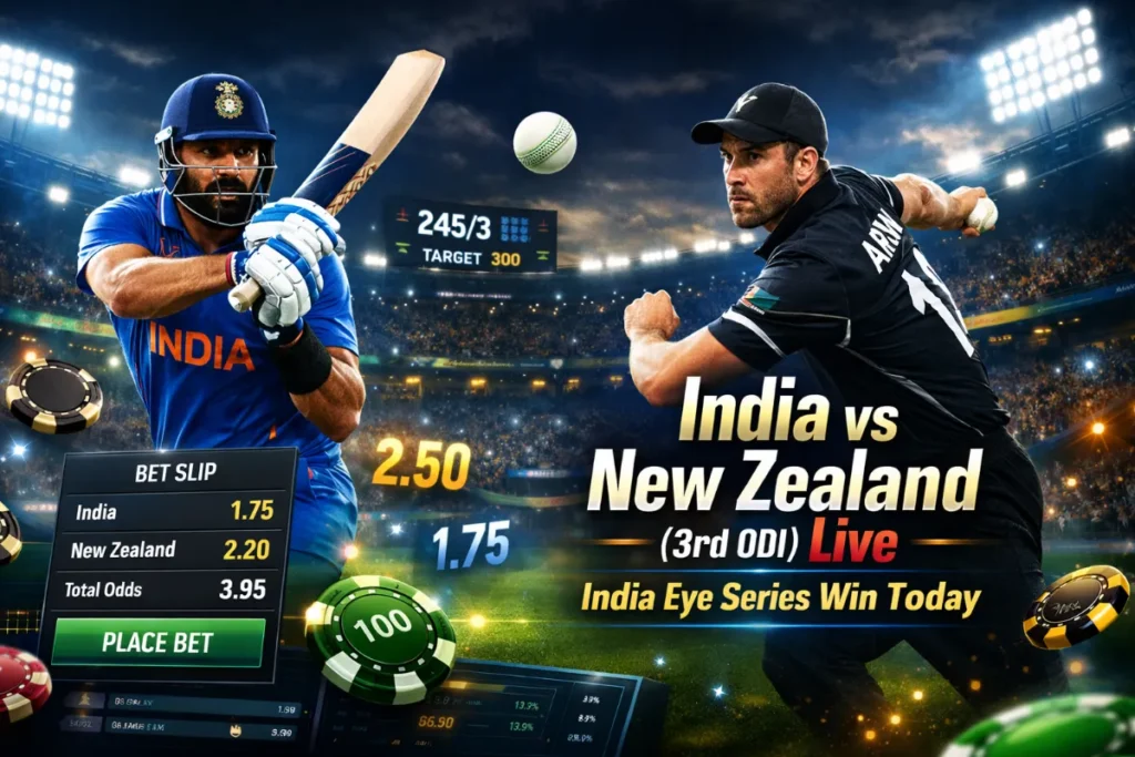 India vs New Zealand (3rd ODI) Live: India Eye Series Win Today