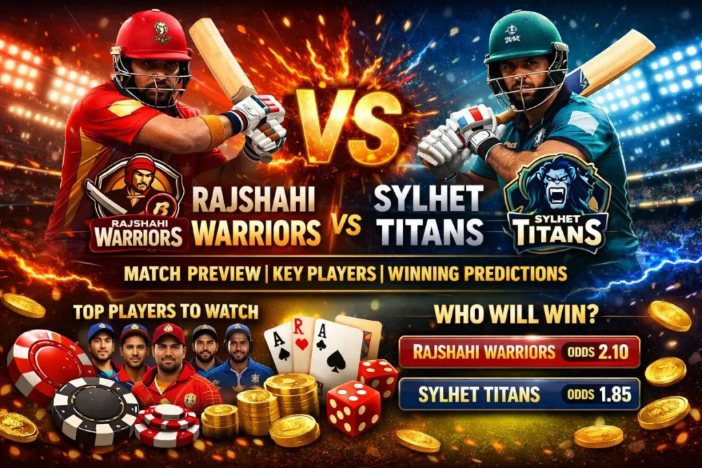Rajshahi Warriors vs Sylhet Titans: Match Preview, Key Players & Winning Predictions